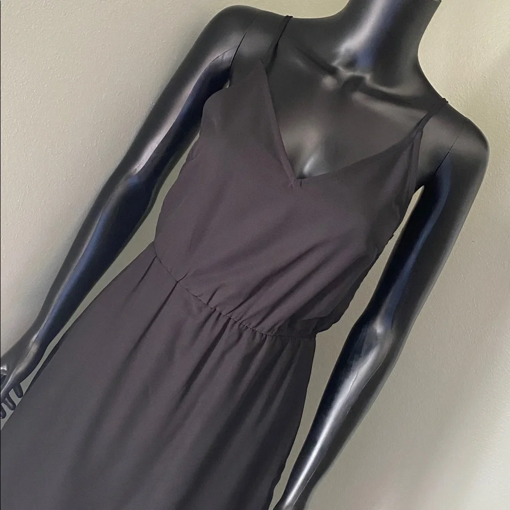 H&M Black Sheer Maxi Dress NWTs
